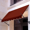 Awntech NO32-10TER Spear Arm Awning 10-3/8'W x 3-11/16'H x 2'D Terra Cotta