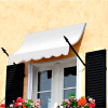 Awntech NO21-6W Spear Arm Awning 6-3/8'W x 2-9/16'H x 1-5/16'D Off White