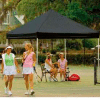 10x10 S T Popup Canopy - Black Cover w/Black Roller Bag