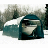 12x20x8 Round Style Shelter - Green