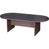 71"W x 35"D Racetrack Conference Table - Driftwood