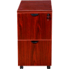 Boss Mobile Pedestal - File/File - Mahogany