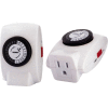NSI TORK® 402B 24 Hour Plug-In Timer Single Grounded Outlet, 125V, Indoor, 30 Minute Tabs