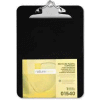 Nature Saver® Recycled Plastic Clipboard, 9" x 12-1/2", Black