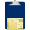 Nature Saver® Recycled Plastic Clipboard, 9" x 12-1/2", Blue