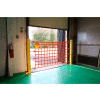 US Netting Loading Dock Safety Net with Posts, 4 Feet x 9 Feet