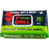 Crocodile Cloth® Biodegradable Grill Cleaning Cloth Wipes, 80 Wipes/Pack - Pkg Qty 8