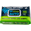 Crocodile Cloth® Professional Auto Cleaning Cloth Wipes, 100 Wipes/Pack - Pkg Qty 6