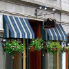 Awntech CN32-6NGW, Window/Entry Awning 6' 4-1/2" W x 2'D x 3' 8"H Navy/Gray/White