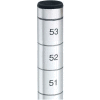 Nexel® Stainless Steel Wire Shelving Starter 72"W x 24"D x 74"H