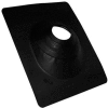 Oatey 11874 1- 1/2" - 3" Galvanized All-Flash No-Calk Roof Flashings Gray 11"L x 14- 1/2"W Base - Pkg Qty 12