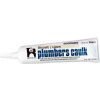 Hercules 25615 Plumbers Caulk - White - Cartridge 11 fl oz. - Pkg Qty 12