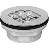 Oatey 42075 2" 101 PNC Series PVC No-Calk Shower Drain w/ Plastic Strainer - Pkg Qty 12