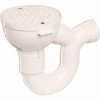 Oatey 42723 2" ABS Floor Drain with P-trap and Cleanout - Pkg Qty 2