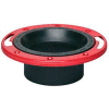 Oatey 43520 4" ABS closet flange With Metal Ring - Pkg Qty 12