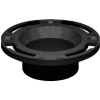 Oatey 43523 3" Or 4" PVC Long Pattern Closet Flange With Plastic Ring With Test Cap - Pkg Qty 6