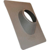 Oatey 48082 3" Thermoplastic Canadian Base No-Calk Roof Flashing 16"L x 14"W Brown - Pkg Qty 12
