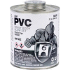 Hercules 60215 PVC - Gray, Heavy Body, Slow Set Cement - Jumbo Dauber In Cap 16 oz. - Pkg Qty 12