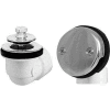 Dearborn Brass A7225B Bath Waste Half Kit Sch. 40 Uni-Lift Stopper CHR Finish Trim - Pkg Qty 20
