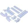 Dearborn® Full Cover Kit, Straight Grid Drain, Two Supply Line And Valve Covers