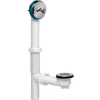 Dearborn Brass P9226 Plastic Tubular Trip-Lever Bath Waste Uni-Lift Full Kit Wht Stopper Chr. Finish - Pkg Qty 10