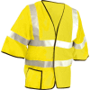 OccuNomix Class 3 Mesh Half Sleeve Vest Hi-Vis Yellow, L, LUX-HSCOOL3-YL