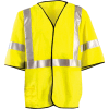 OccuNomix Class 3 Flame Resistant Single Stripe Solid Vest Yellow, 5XL, LUX-HSG3FR-Y5X