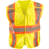 OccuNomix Classic Mesh Two-Tone Expandable Vest, Class 2, Hi-Vis Yellow, XL/2XL, LUX-SC2TB-YXL/2