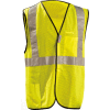 OccuNomix Premium Mesh 5-Pt. Break-Away Solid Vest, Class 2, Hi-Vis Yellow, 3XL, LUX-SSBRPC-Y3X