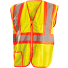OccuNomix Classic Mesh Two-Tone Vest, Class 2, Hi-Vis Yellow, Class 2, 5XL, LUX-SSCLC2Z-Y5X