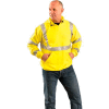 OccuNomix Premium Flame Resistant Pull-Over Hoodie Hi-Vis Yellow, XL, LUX-SWT3FR-YXL
