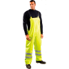 OccuNomix Class E Premium Flame Resistant Rain Bib Pants HRC2 Yellow, XL, LUX-TBIB/FR-YXL