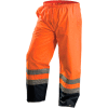 OccuNomix Premium Breathable Pants, Class E, Waterproof, Hi-Vis Orange, 3XL, LUX-TENR-O3X