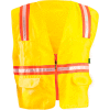 OccuNomix Classic Mesh Two-Tone Zip Vest Hi-Vis Yellow, 5XL, LUX-XTRNSM-Y5X