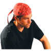 OccuNomix Regular Tie Hat With Elastic Rear Band Black, 12 Pack, TN5-06 - Pkg Qty 12