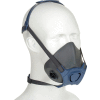 Moldex 7002 7000 Series Half Mask Respirator + 7940 P100 Filter Disk, Medium