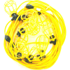 CEP 96135, 50' 12/3 SJTW String Light, Plastic Guards, 5 sockets