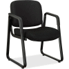 Lorell® Black Fabric Guest Chair - Black