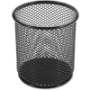 Lorell® Mesh Pencil Cup Holder, Black