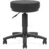 OFM Utili-Stool, Fabric, Black