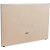 OFM Core Collection RiZe Series 47" x 60" All Vinyl Floor Panel, Beige with Gray Frame (P4760-GF-BV)