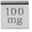 Ohaus 100mg Cylindrical Weight Stainless Steel OIML Class F1