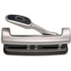 Officemate® EZ Level 2 - 3 Hole Punch, 15 Sheet Capacity, Silver