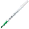 Bic® Ultra Round Stic Grip Ballpoint Stick Pen, Medium, Green Ink, Dozen