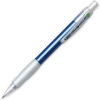Bic® Velocity Mechanical Pencil, Refillable, Rubber Grip, 0.7mm, Blue Barrel, Dozen