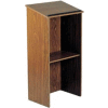 Full Floor Lectern / Podium - Medium Oak