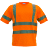 Utility Pro Hi-Vis S/S Pocket T-Shirt, ANSI Class 3, 2XL, Orange