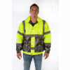 Utility Pro Hi-Vis Bomber Jacket, ANSI Class 3, 2XL, Yellow/Camo