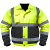 Utility Pro Hi-Vis Bomber Jacket, ANSI Class 3, 2XL, Yellow/Black