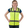 Utility Pro Hi-Vis Nylon Ladies Vest, ANSI Class 2, S, Yellow